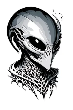 Alien tattoo